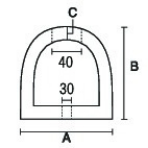 1000x130x150mm ドックバンパー_画像04
