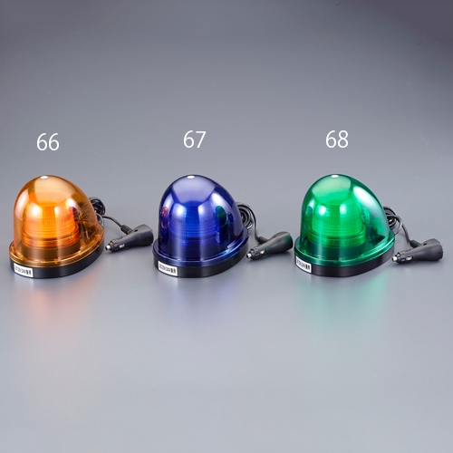 DC12V24VLED回転･点滅灯モーターレス緑色_画像03