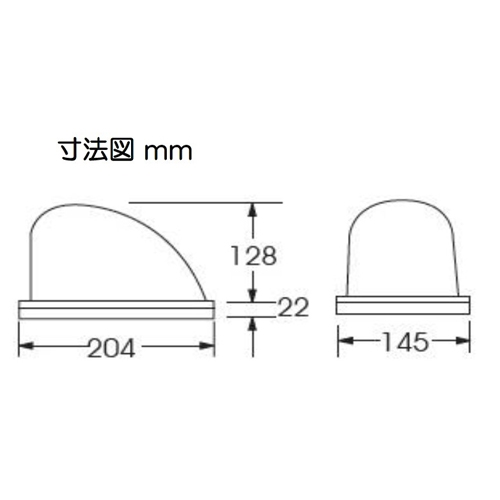DC12V24VLED回転･点滅灯モーターレス緑色_画像04