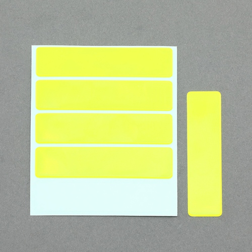 15x 60mm 蛍光反射シート(5ピース/黄)_画像03
