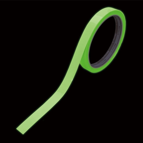 12mmx 5m 蛍光・蓄光テープ(高輝度)_画像02