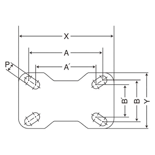 130mm キャスター(固定金具付)_画像04