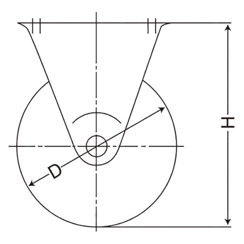 125mm キャスター(固定金具付・静電防止)_画像03
