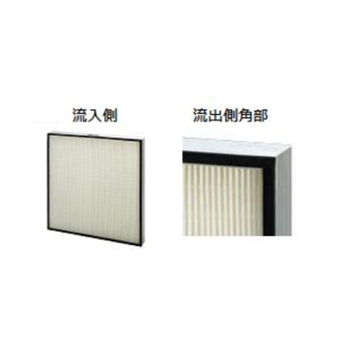 610x610x65エアフィルタ帯電不織布アルミ枠_画像02