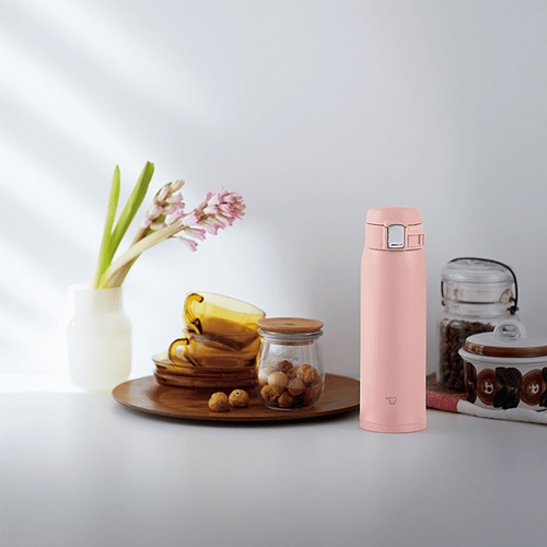 0.48Lステンレス製マグワンタッチ式ピンク_画像03