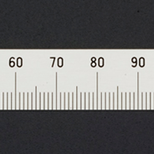 300mm右方向/下目盛スケール(ステンレス)_画像02