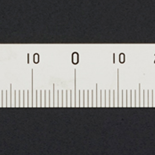 100mm中心振分/下目盛スケール(ステンレス)_画像02