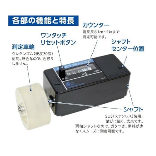 1cm-1km 長さ測定器(フリ-/二輪)_画像02
