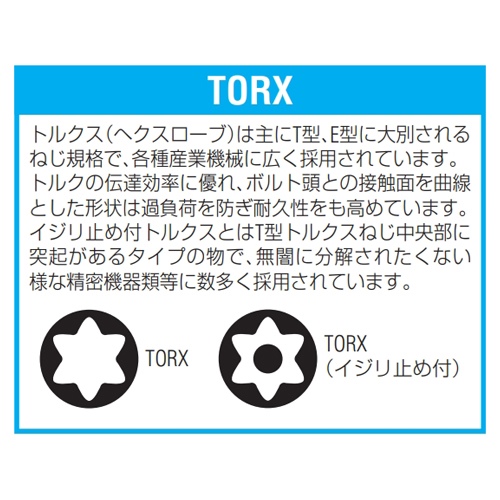 T5x80mm[Torx]ドライバー(絶縁)_画像03