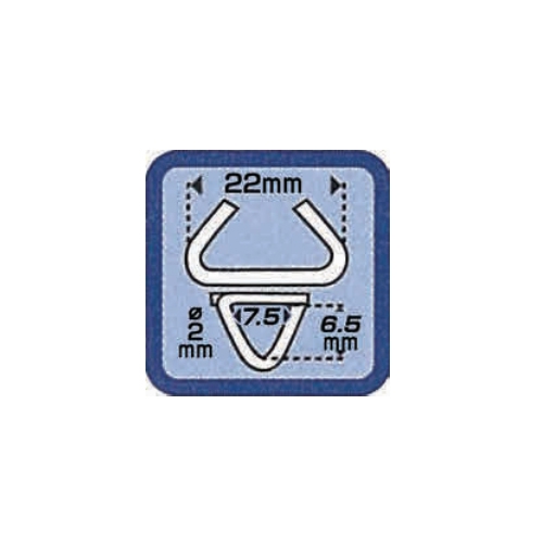 2.0x22mmホグリング△型グリーンガルバ1000_画像04