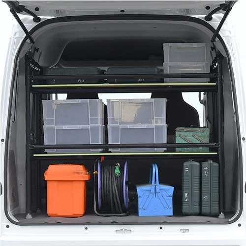 1176x557x939mm/2段車載ラック棚_画像02