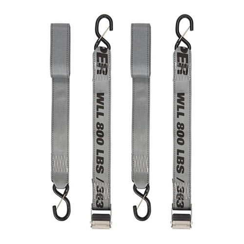 50mmx1.9m/363kg荷締ストラップ2本組/灰色_画像02