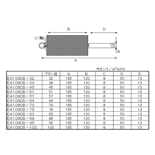 89mmチューブブラシ(ナイロン製)_画像04