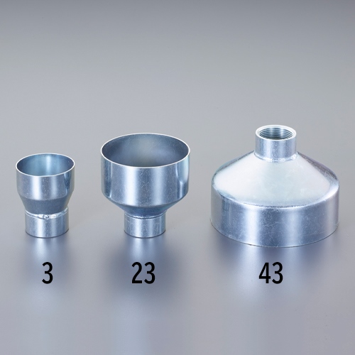 32Ax150A型ホッパー(内ねじ/電気亜鉛メッキ_画像03