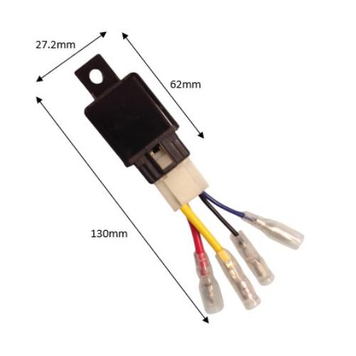 DC12V/30A/4極リレーソケット_画像04
