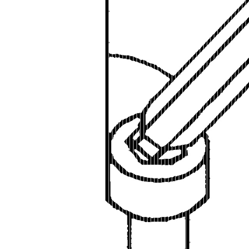 1/4in x133/BallHexagonキーレンチ短ヘッド_画像02