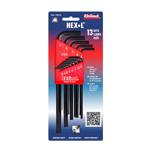 0.05 in-3/8 in/13本組[Hexagon]キーレンチ_画像02