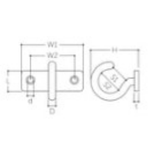 10mm/18x58mmプレートフック(ステンレス製)_画像04