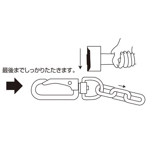 107mmスイベルスナップ(ステンレス製)_画像03