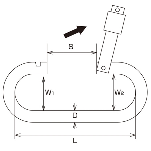 12mmオープンフック(ステンレス製)_画像04