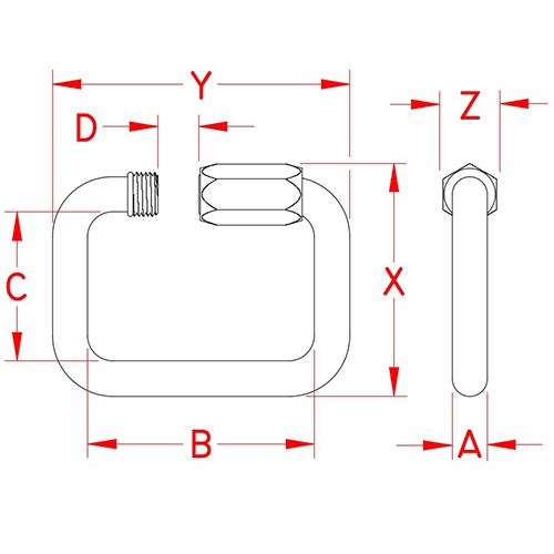 40.1x59.9x9.5mmクイックリング(SUS製_画像04