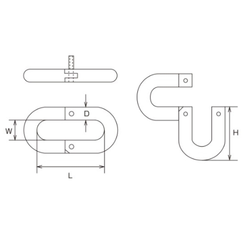 10.0mmねじ止めJ型ジョイント(SUS製)_画像04