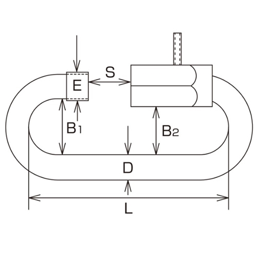 4.0x34mmねじ止めリングキャッチ(SUS)_画像04