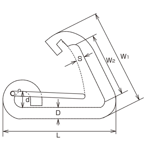 101mmベルトフック(ステンレス製)_画像03