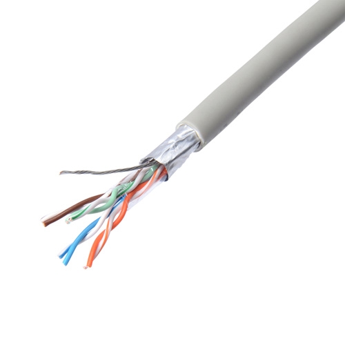 100mLANケーブル(CAT5e/シールド処理/グレ-_画像03