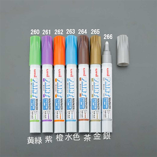 [水色/中字]ペイントマーカー(10本)_画像02