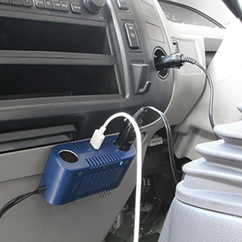 DC24V→DC12V/15A(USB2.4A)コンバーター_画像04