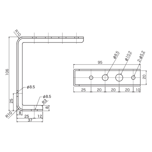 [EA815LS-1/-2用]支持金具_画像04