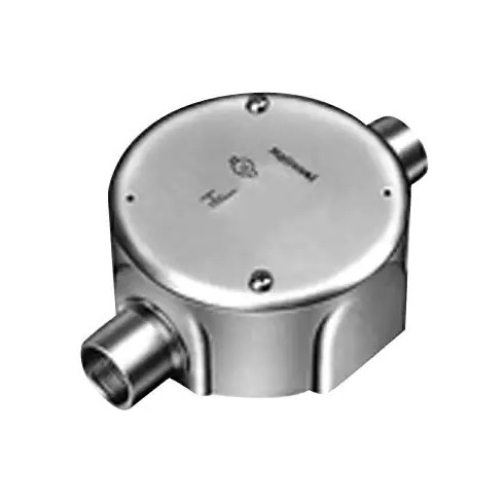 C25丸形露出ボックス(直線2方出/薄鋼用)_画像02