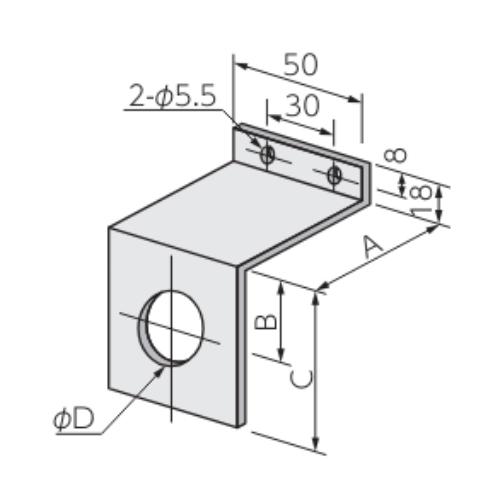 φ22.5mm取付金具(ボタン･スイッチ用)_画像03