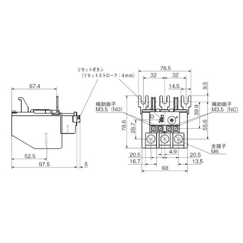 65.0-95.0Aサーマルリレー(標準形)_画像02