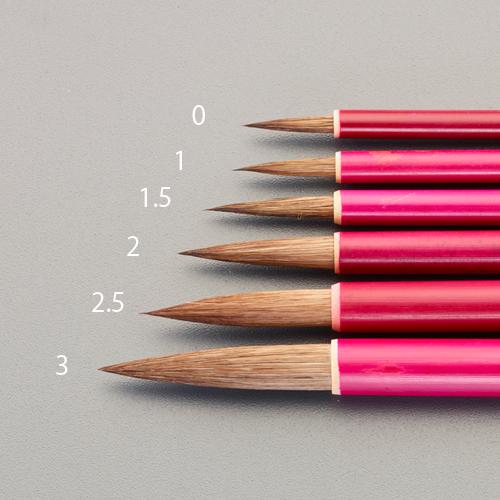 0号文字筆(馬毛)_画像03