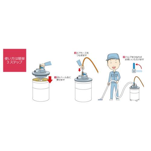 乾湿両用掃除機セット(エアー式/ストッパ付_画像02