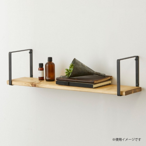 400x100x15mm棚板(パイン集成/ホワイト)_画像02