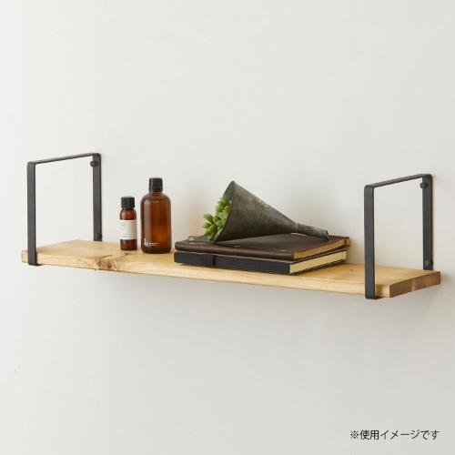 400x100x15mm棚板(パイン集成/ホワイト)_画像02