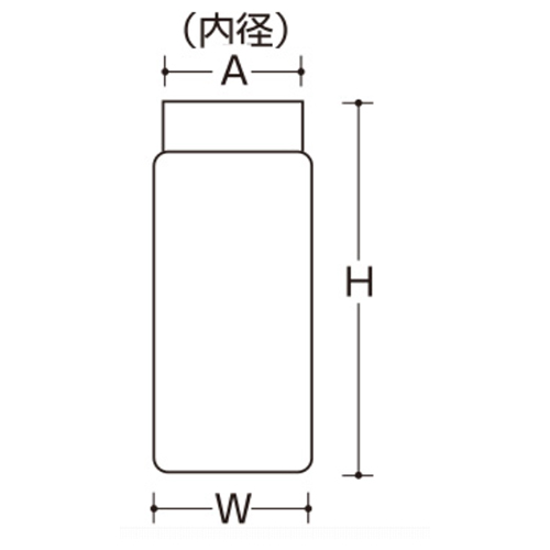 φ90.0x120mm/500mlポリ容器(クリアー)_画像03