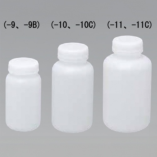 φ126x245mm/2.0L広口ポリ容器(中蓋付)_画像03