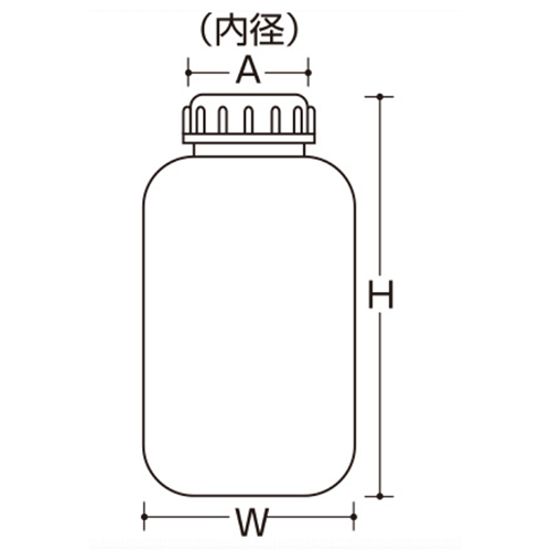 φ218x390mm/10L遮光型広口ポリ容器(取手付_画像04