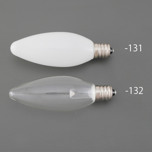 0.5W/E12LEDシャンデリア電球(クリア電球色_画像03