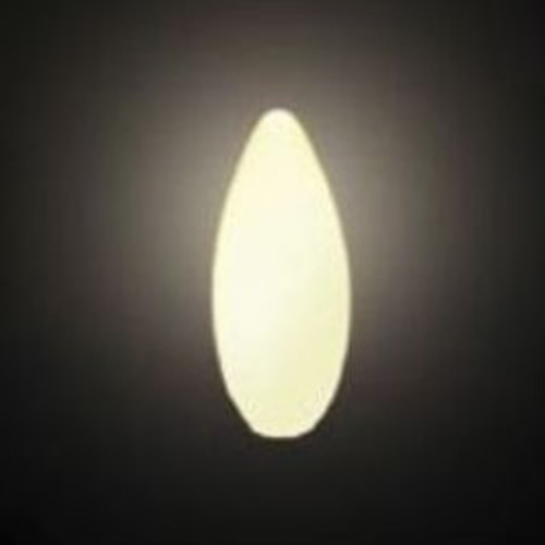 1.2W/E17LEDシャンデリア電球(電球色)_画像04