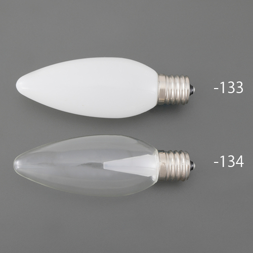 1.2W/E17LEDシャンデリア電球(クリア電球色_画像03