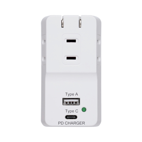 AC100V/14A3口タップ(USBA･Cポート各1個付)_画像03