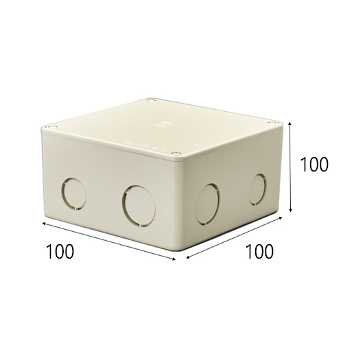 100x100x100mmプルボックス(ノック付)_画像02