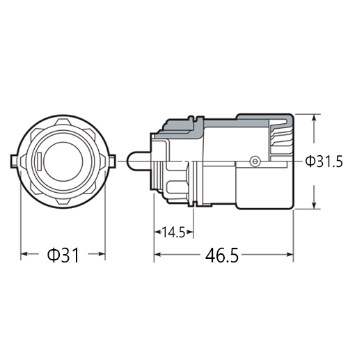 φ16mmフレキ管用コネクター(環境配慮型)_画像02