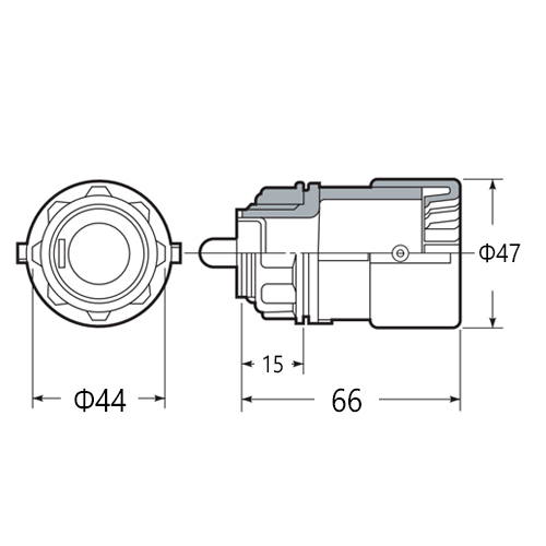 φ28mmフレキ管用コネクター(環境配慮型)_画像02