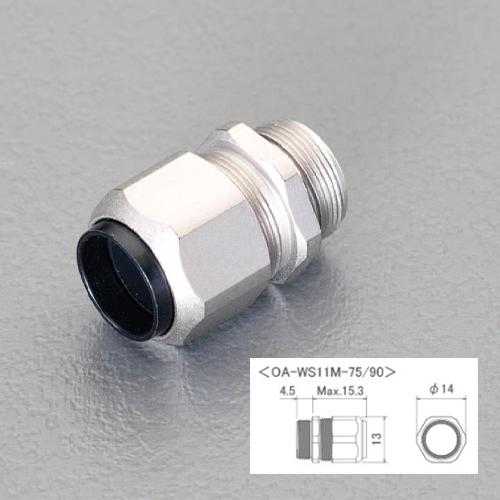 7.5-9.0mm/M12ケーブルクランプ(防水型/1個_画像02